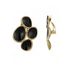 Zella - Boucle d'oreille clip Noire
