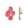 Zella - Boucle d'oreille clip Rose