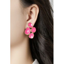 Zella - Boucle d'oreille clip Turquoise