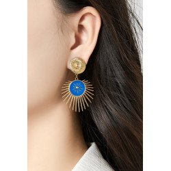 Zeynep - Boucle d'oreille clip Rose