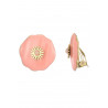 Zenovia - Boucle d'oreille clip Rose