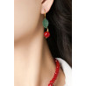 Katty - Boucle d'oreille en acier inoxydable