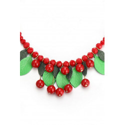 Katty - Collier Cerise