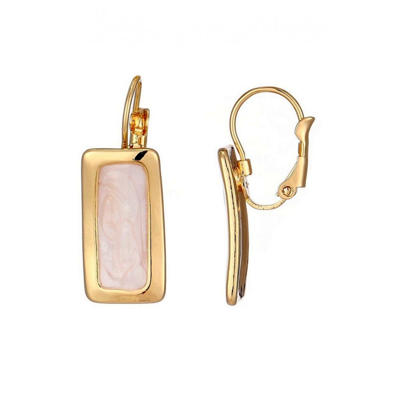 Bajla - Boucle d'oreille dormeuse Blanche