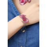 Baligha - Bracelet réglable Fuchsia
