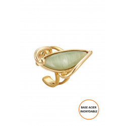Betoul - Bague réglable Verte