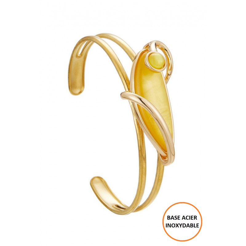 Betoul - Bracelet réglable Jaune