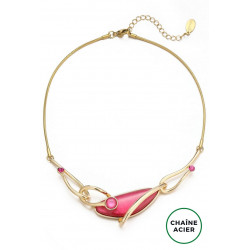 Betoul - Collier Fuchsia