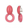 Nima - Boucle d'oreille clip Rose