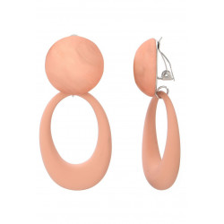 Nura - Boucle d'oreille clip Rose