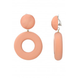 Nurit - Boucle d'oreille clip Rose