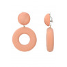 Nurit - Boucle d'oreille clip Rose