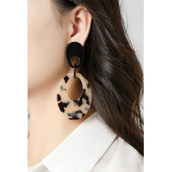 Norene - Boucle d'oreille clip Blanche