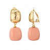 Nur - Boucle d'oreille clip Rose