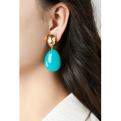 Noga - Boucle d'oreille clip Violette