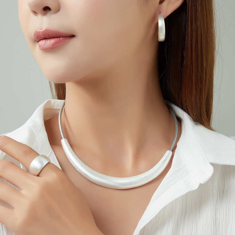 Gilberta - Collier argenté