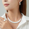 Gilberta - Collier argenté