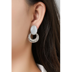 Fionola - Boucle d'oreille clip Dorée