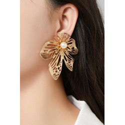 Haizea - Boucle d'oreille clip Argentée