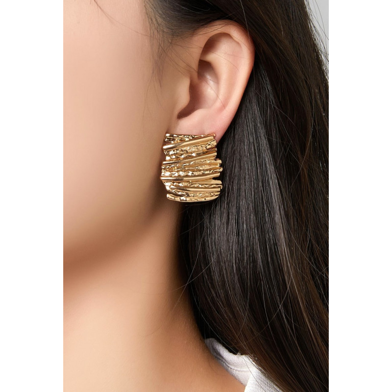 Hedvig - Boucle d'oreille clip Dorée