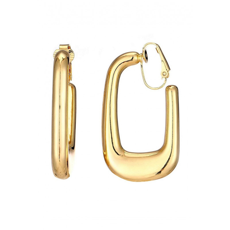 Nafha - Boucle d'oreille clip Dorée