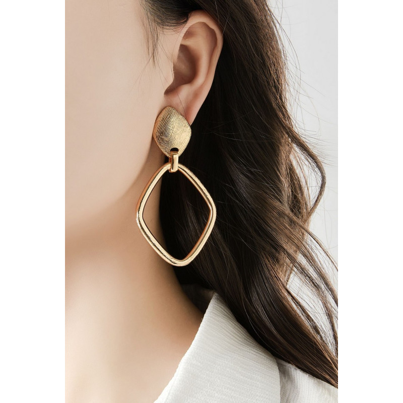 Nardine - Boucle d'oreille clip Dorée