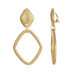 Nardine - Boucle d'oreille clip Dorée
