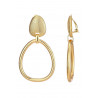 Naridine - Boucle d'oreille clip Dorée