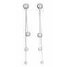 Nacia - Boucles d'oreilles tige gris