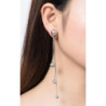 Nacia - Boucles d'oreilles tige gris