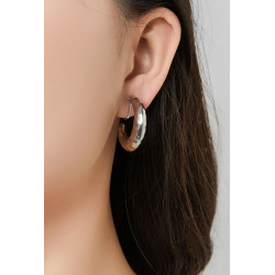 Noura - Boucle d'oreille clip Dorée