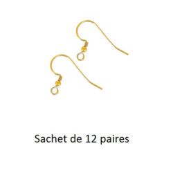 Crochet de Boucle d'oreille-OR