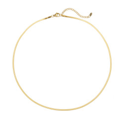 Undine - Lot de 6 colliers acier dorés