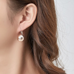 Helga Boucles d'oreilles dormeuse dore rose