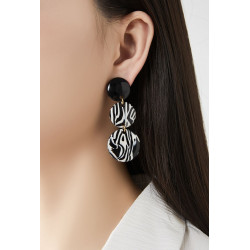 Nyx - Boucle d'oreille clip Acier Multicolore