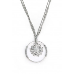 Zafrana - Sautoir Argentée