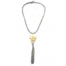 Zourria - Sautoir Gris