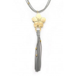 Zourria - Sautoir Gris