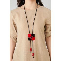 Zeyneb - Sautoir Beige