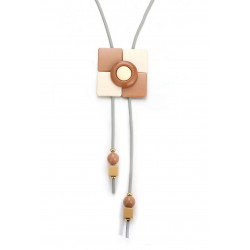 Zeyneb - Sautoir Beige