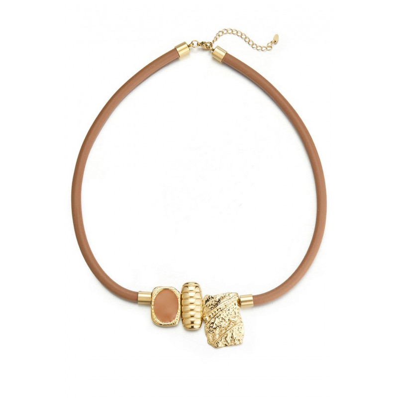 Zhenya - Collier Marron