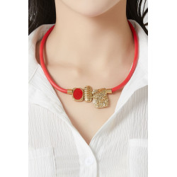 Zhenya - Collier Marron