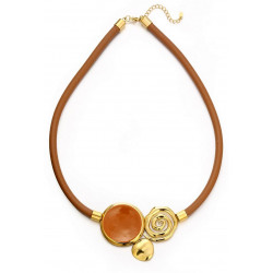 Zuzanna - Collier Marron
