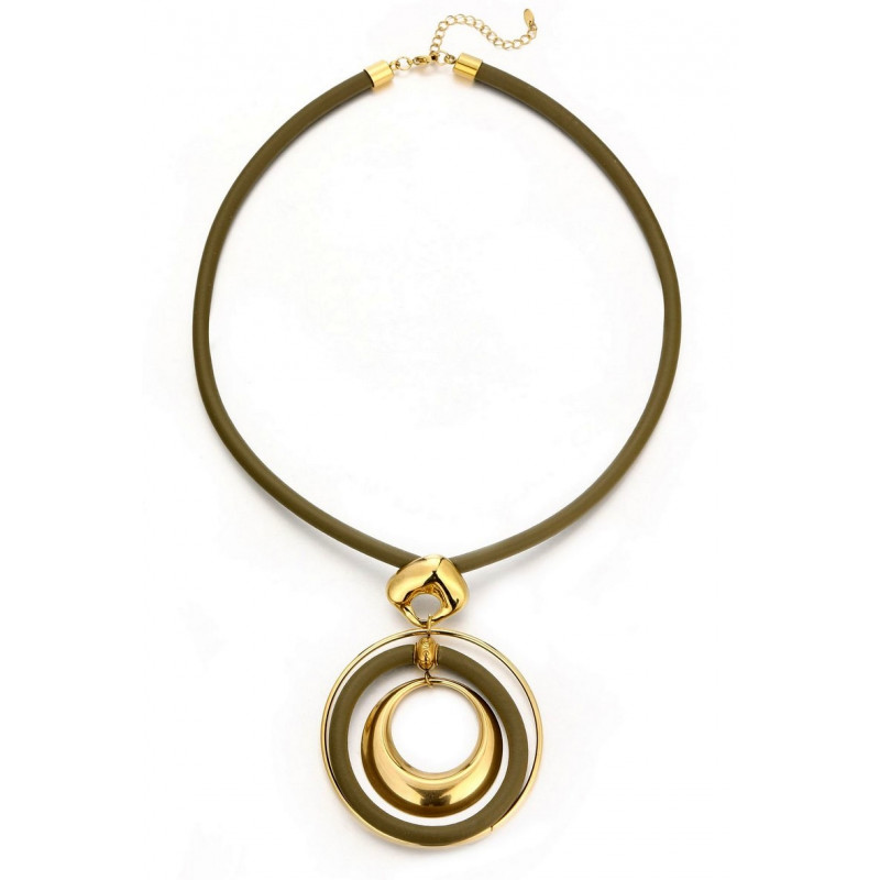 Zuzka - Collier Kaki