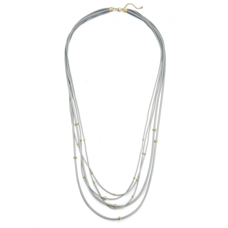 Zohra - Sautoir Gris