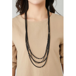 Zohra - Sautoir Noir