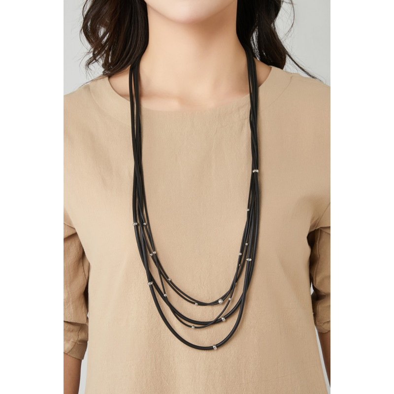 Zohra - Sautoir Noir