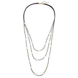 Zineb - Sautoir Blanc