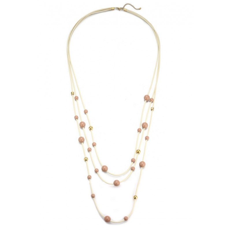 Zineb - Sautoir Beige