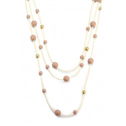 Zineb - Sautoir Beige